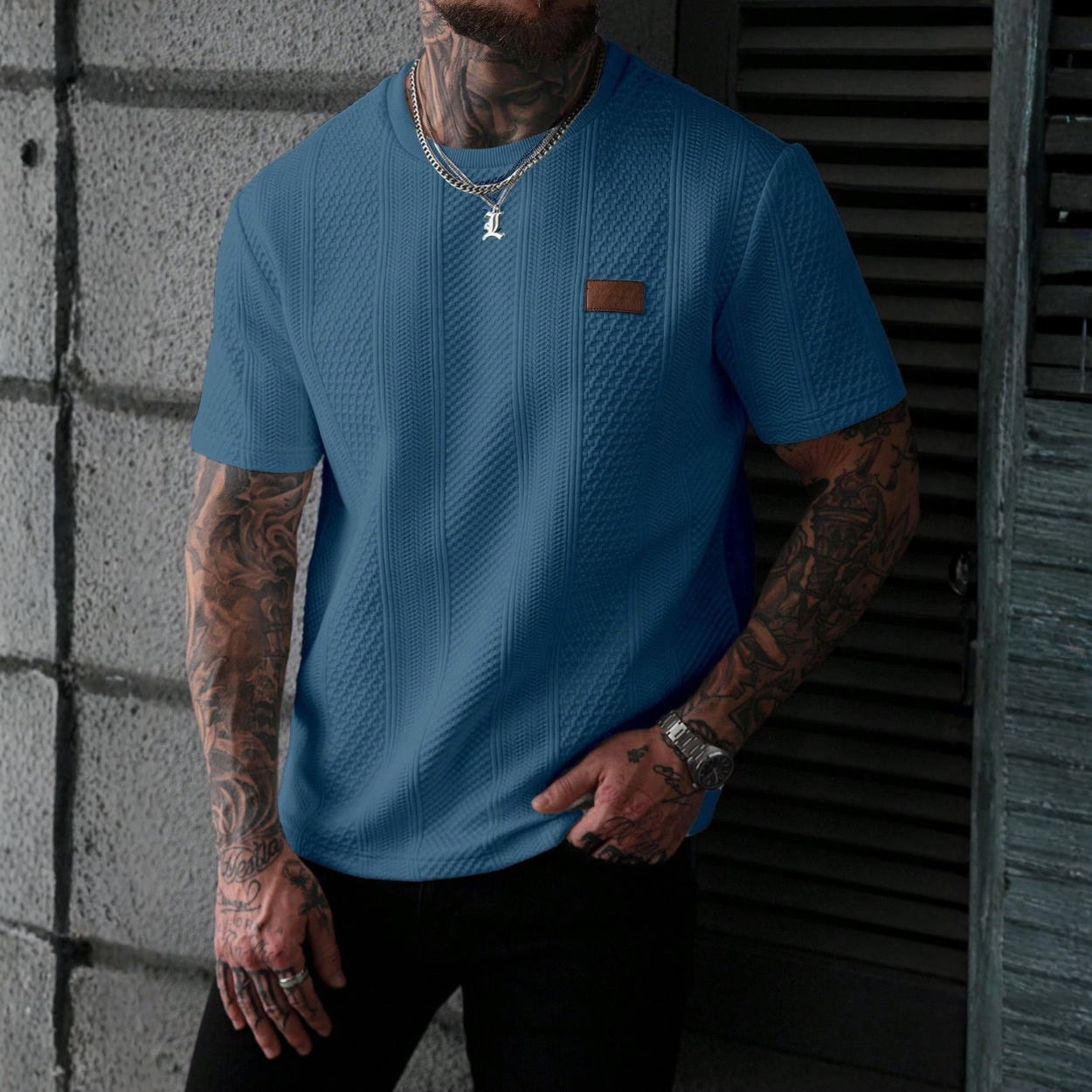 Everyday Casual Short Sleeve T Shirt For Men