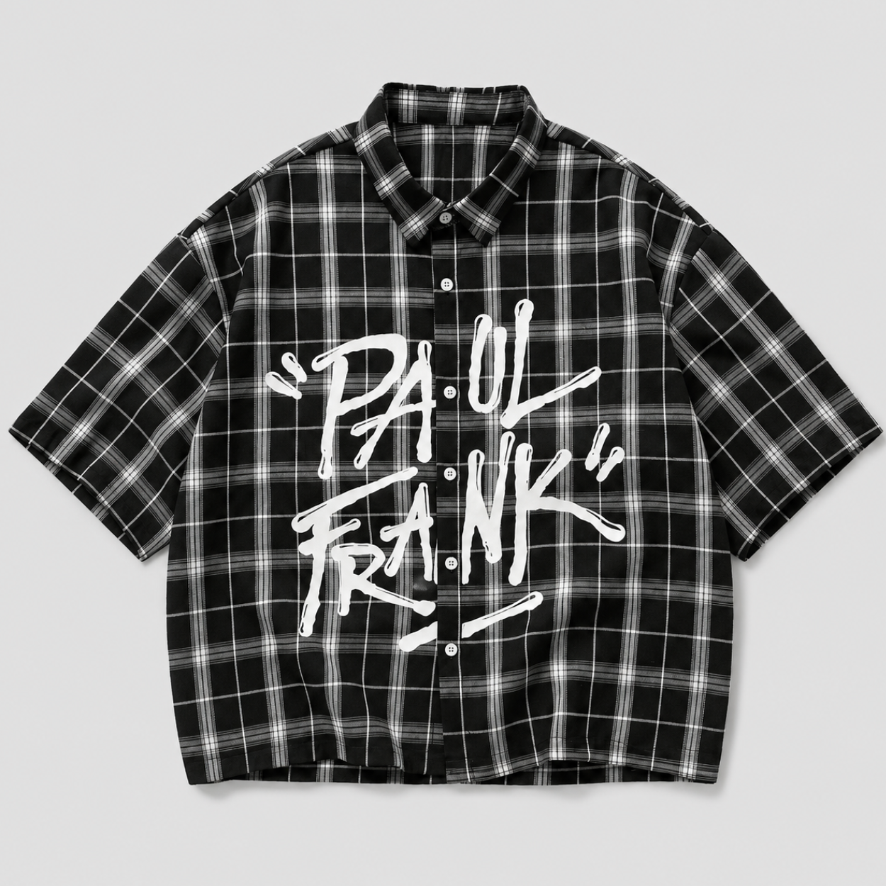Retro Printed Striped Sleeve Shirt For Men