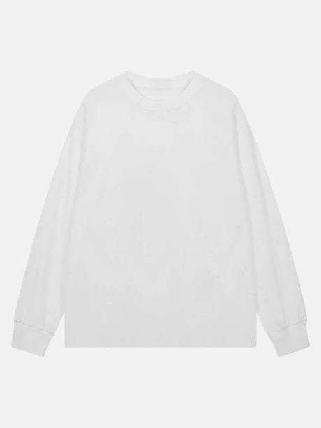 3 Pieces Long Sleeve Ribbed Cuff T-Shirt-Vacay Outfit