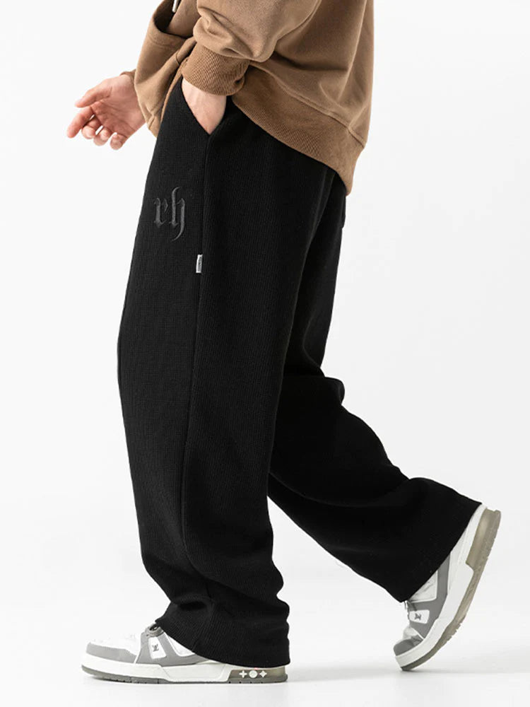Straight Leg Waffle Pant-Vacay Outfit