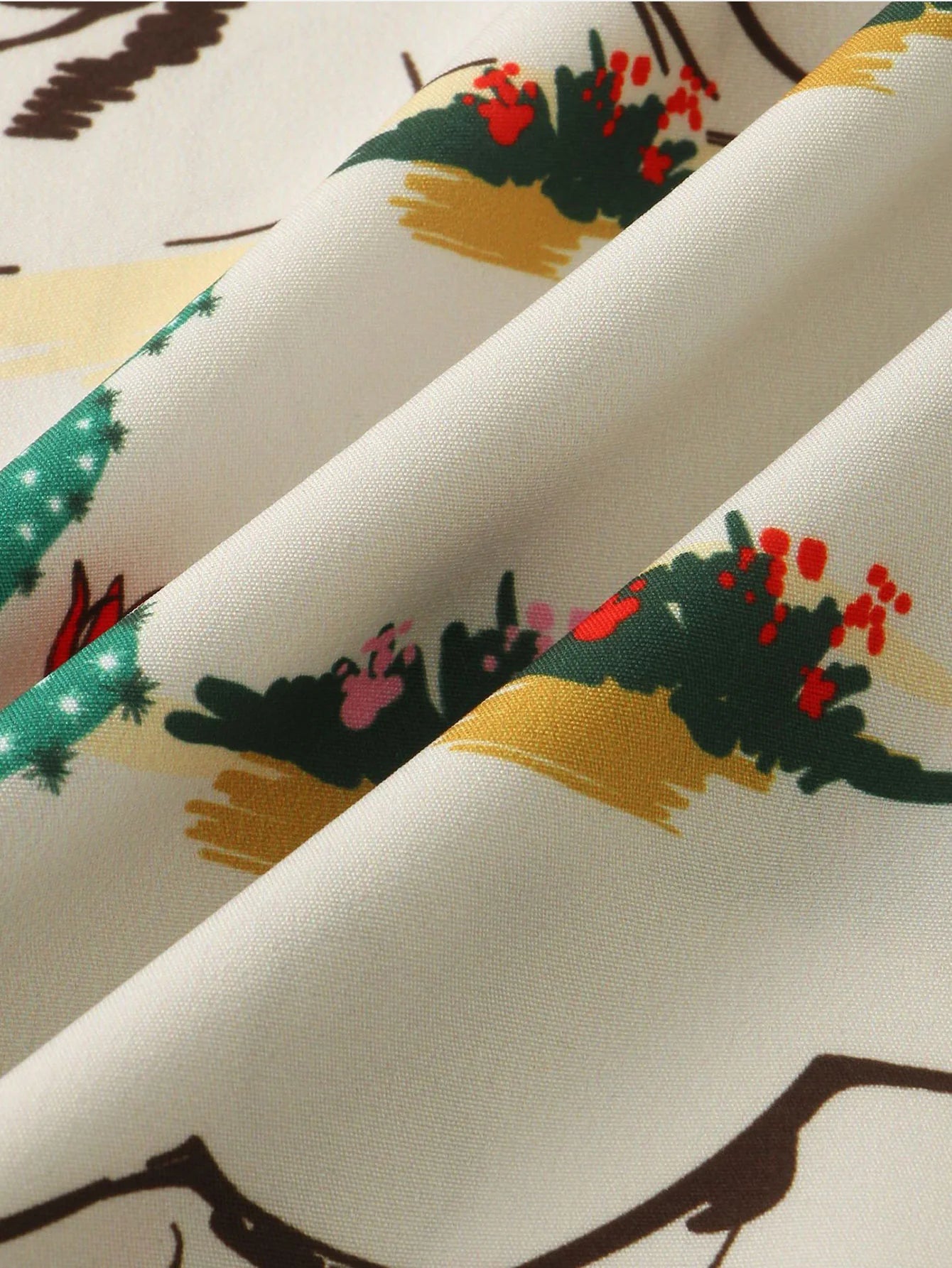 Cactus Print Shirt-Vacay Outfit