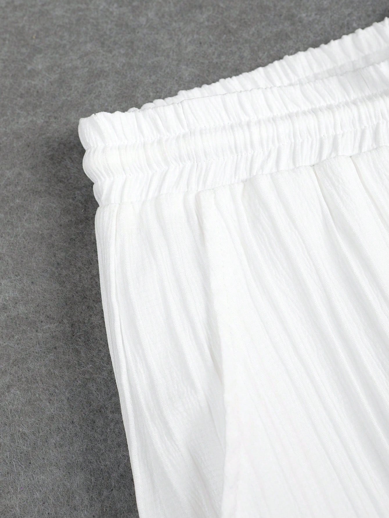 Solid Colored Button Up Shirt And Pants Without Tee-Vacay Outfit