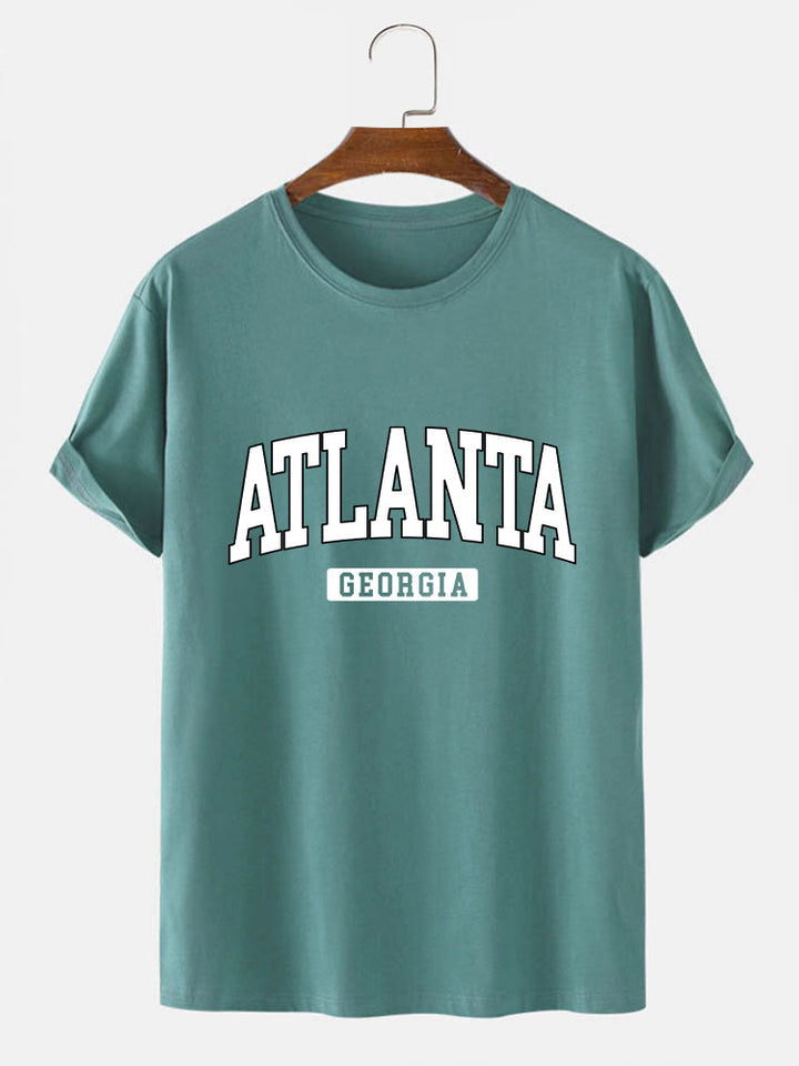 Atlanta Print T-Shirt-Vacay Outfit