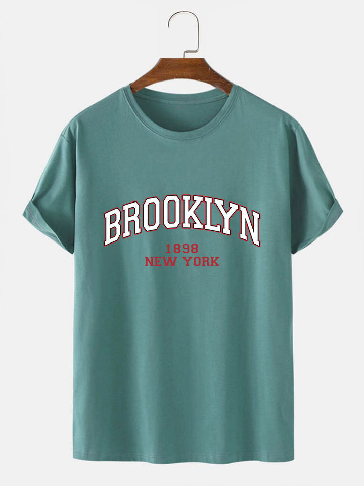 Brooklyn Print T-Shirt-Vacay Outfit