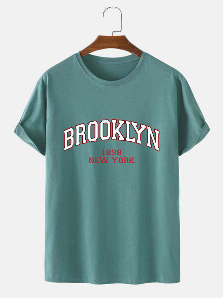 Brooklyn Print T-Shirt-Vacay Outfit