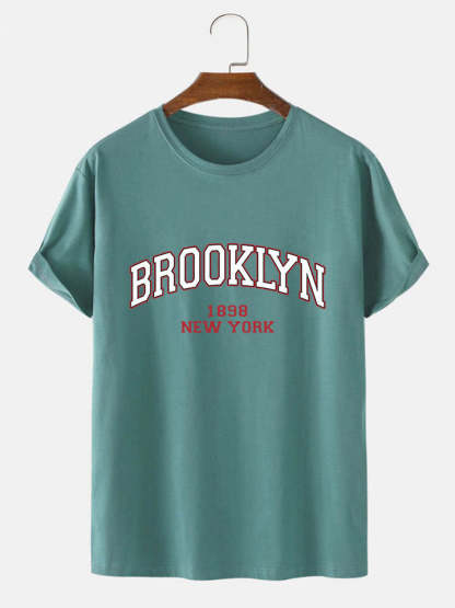 Brooklyn Print T-Shirt-Vacay Outfit