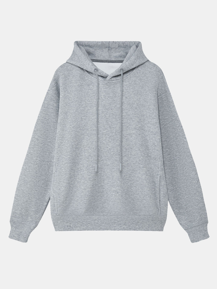Basic Heavyweight Cotton Oversize Hoodie-Vacay Outfit