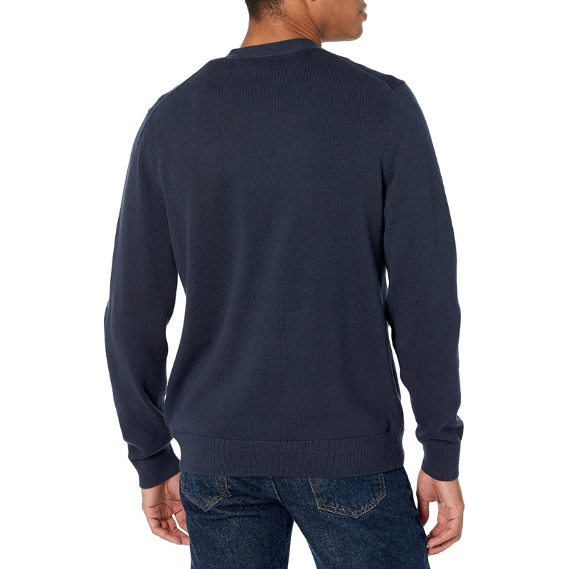 Button Front Knit Cardigan Long Sleeve