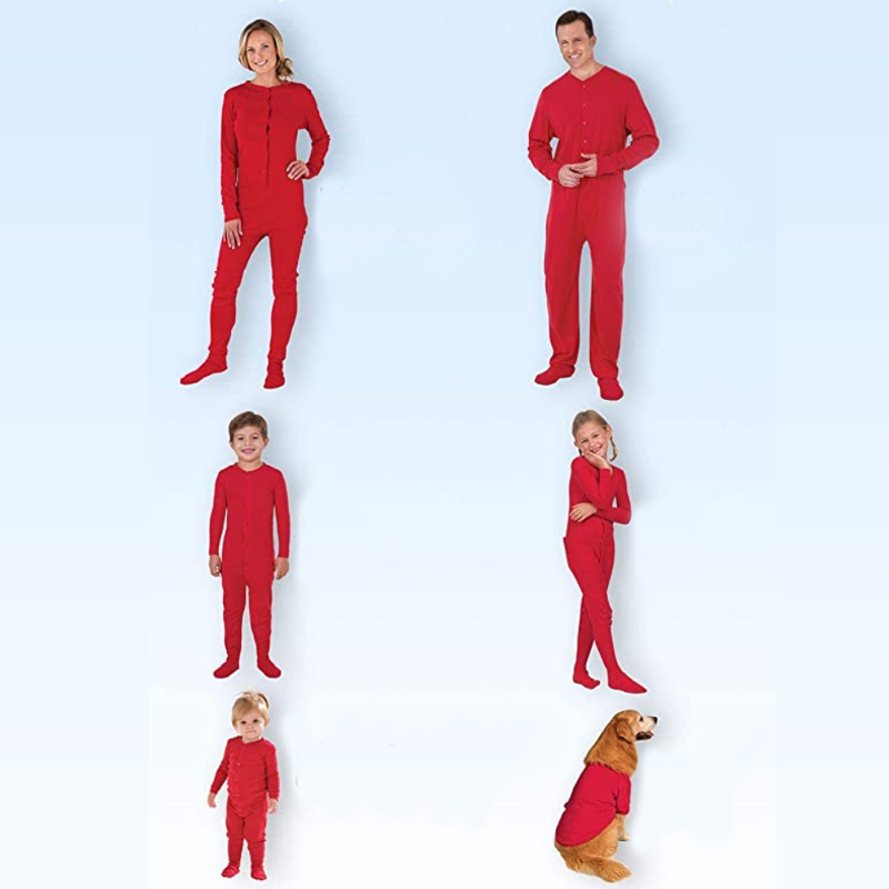 Christmas Pajamas Onesie Family Sets-Vacay Outfit