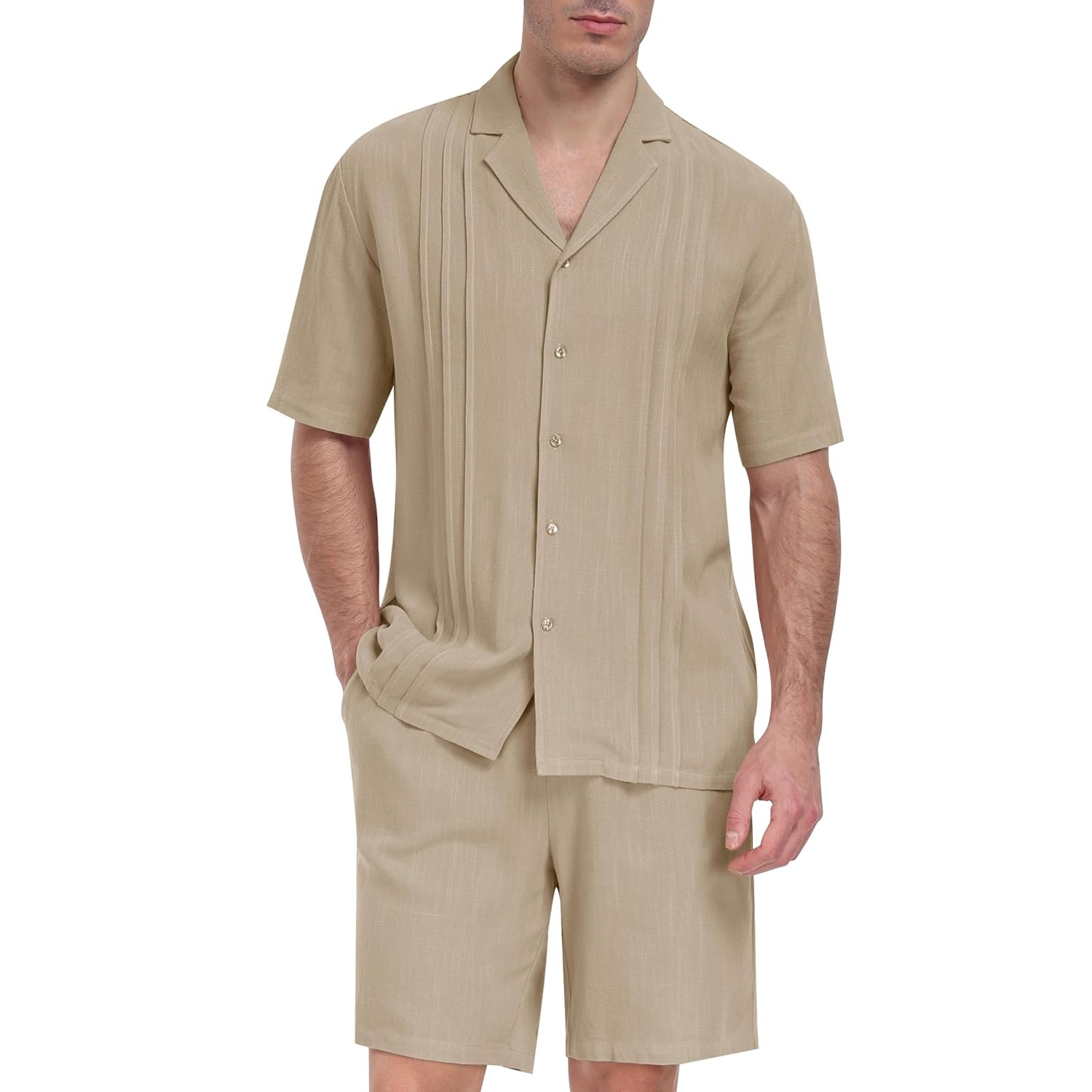 Casual Beach Wear Party Shirts And Short Set For Men
