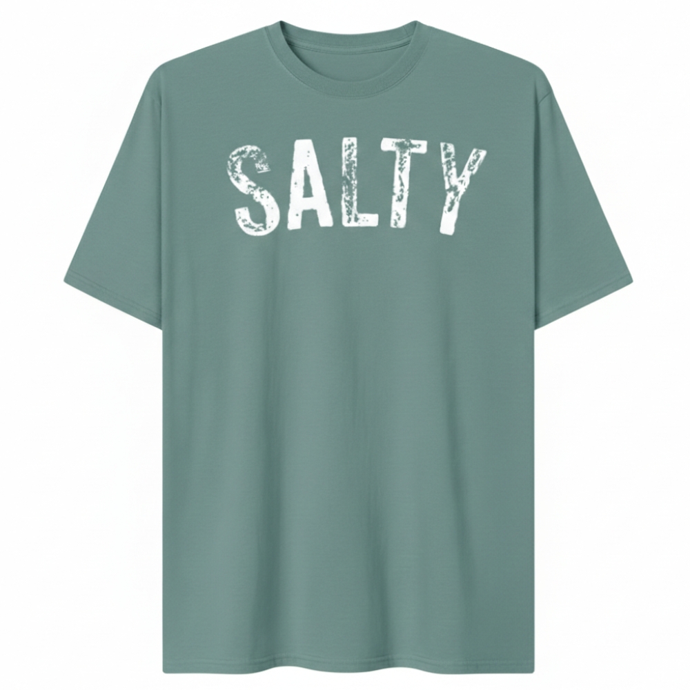 Salty Tshirt, Trendy Beach Shirt ,Summer Tee, Vacation Shirt, Preppy Clothes For Girls