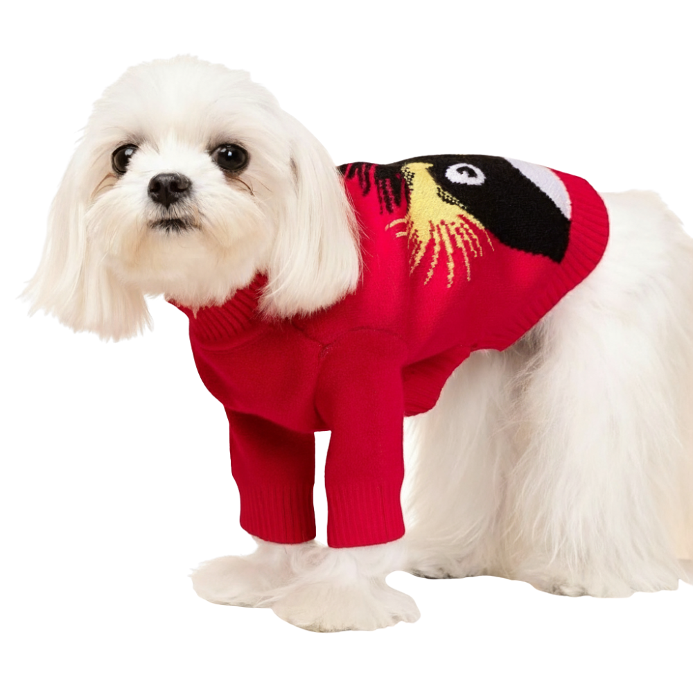 Chillin With My Snowmies Dog Ugly Sweater