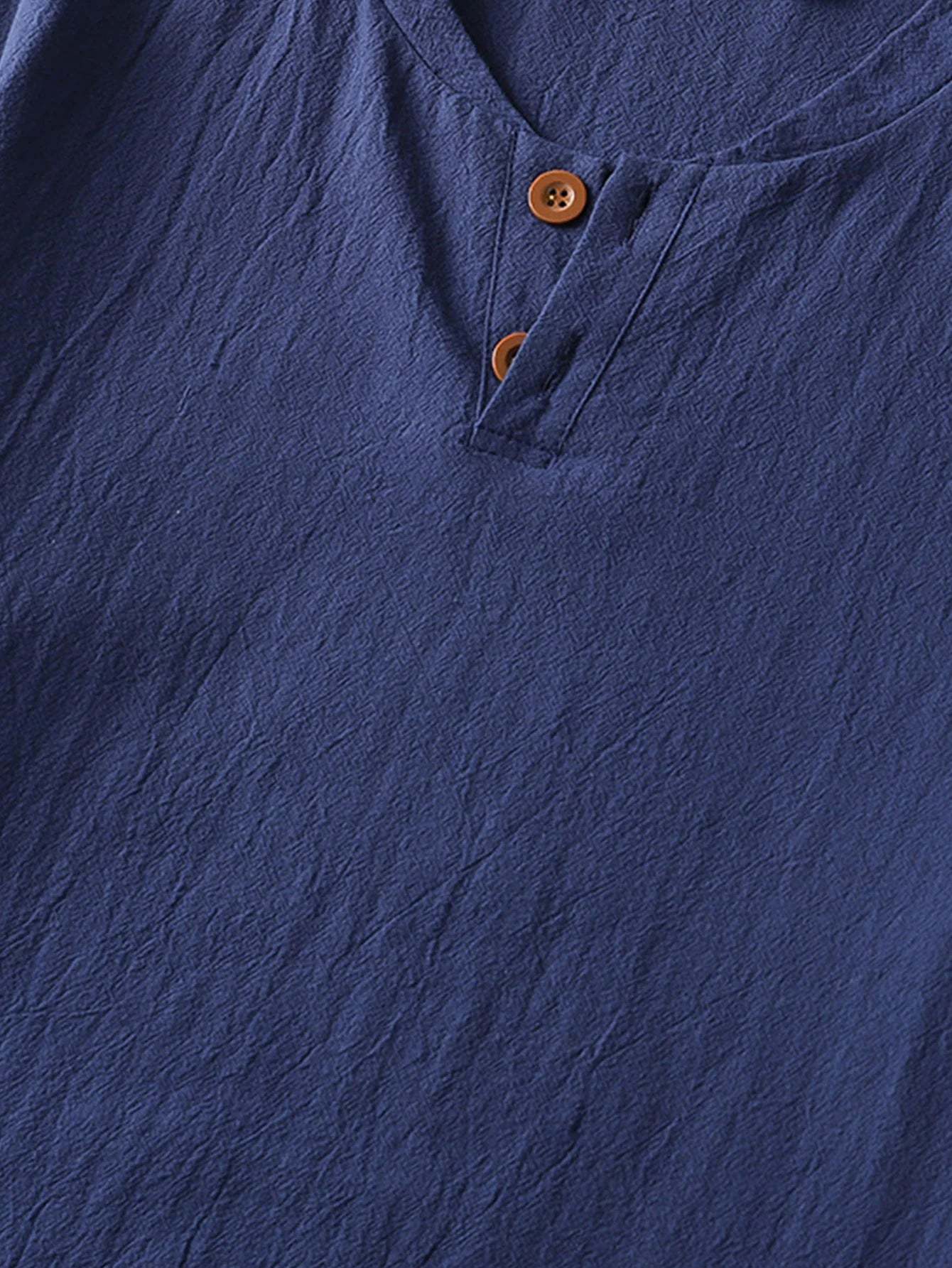 Solid Colored V-Neck  Shirt-Vacay Outfit