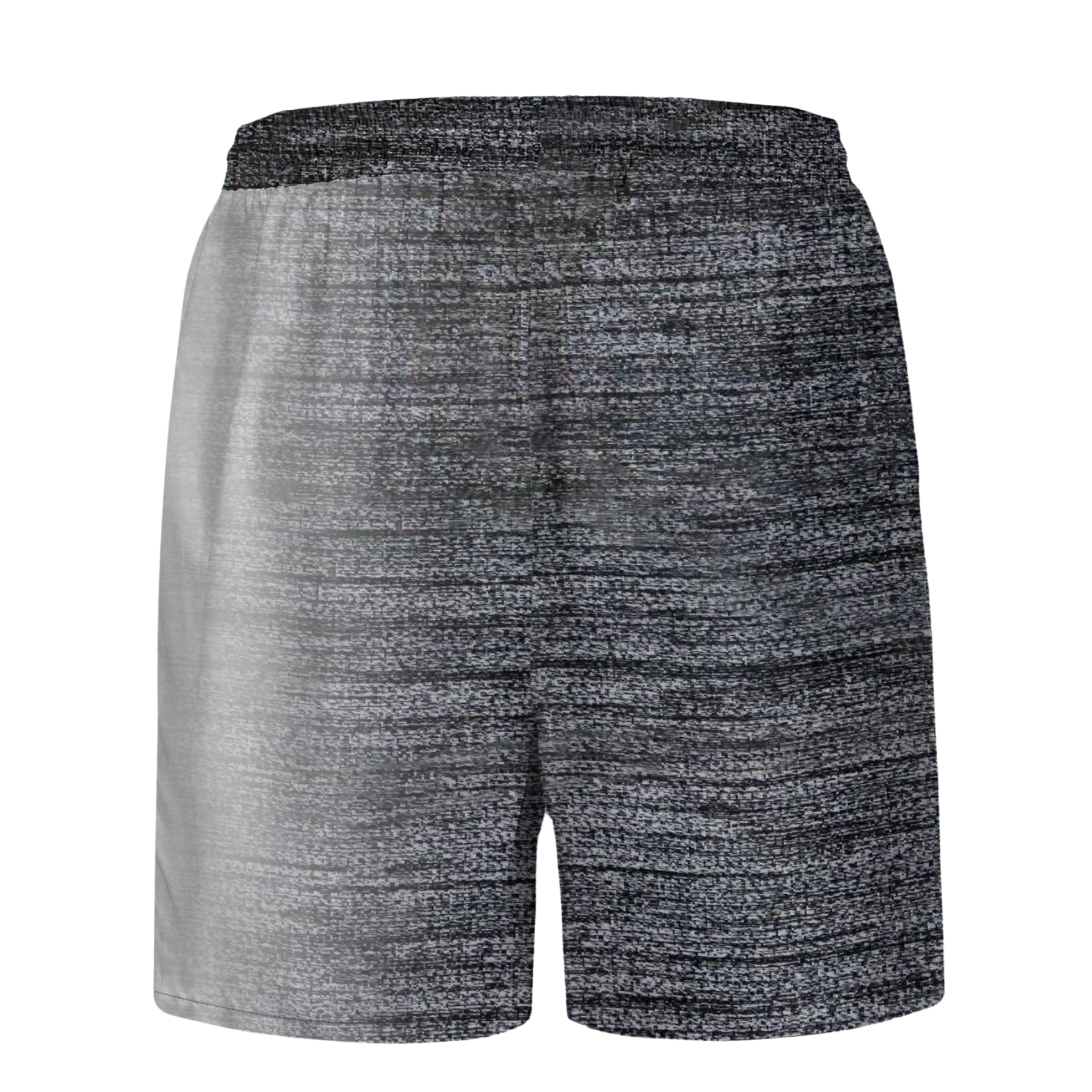 Coconut Tree Ombre Print Drawstring Swim Trunks For Men