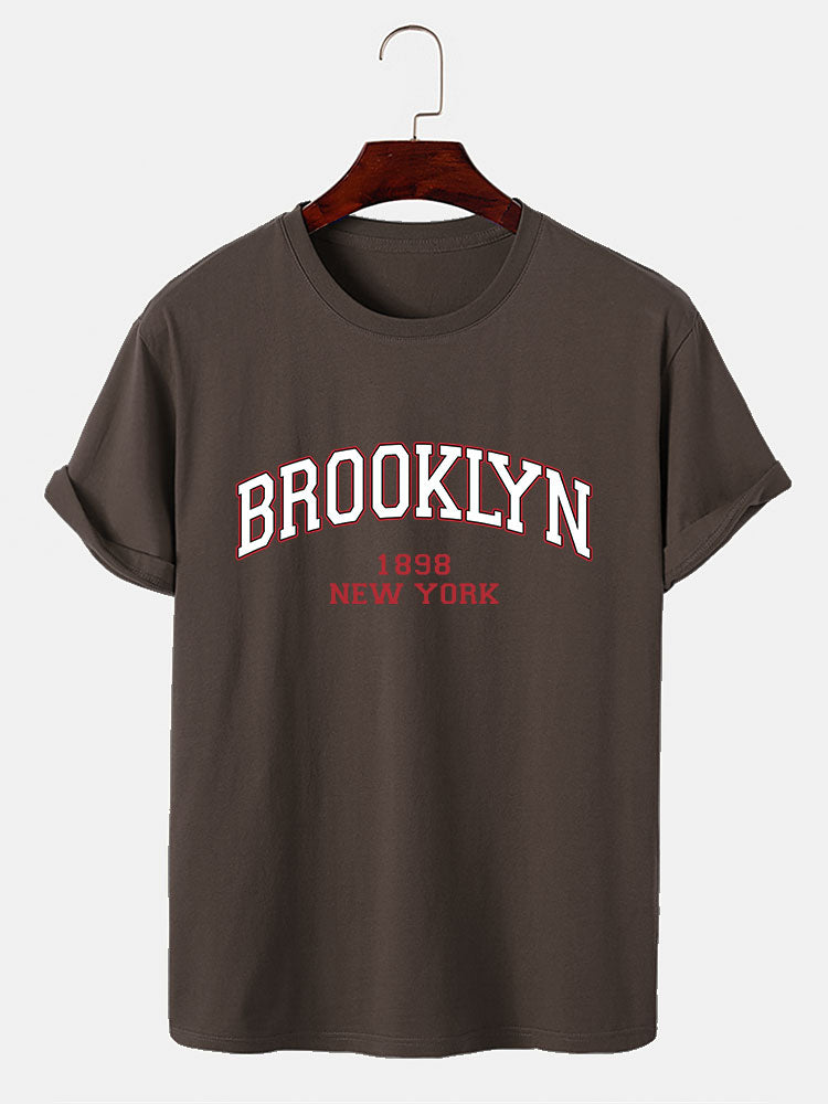 Brooklyn Print T-Shirt-Vacay Outfit
