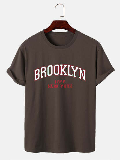 Brooklyn Print T-Shirt-Vacay Outfit