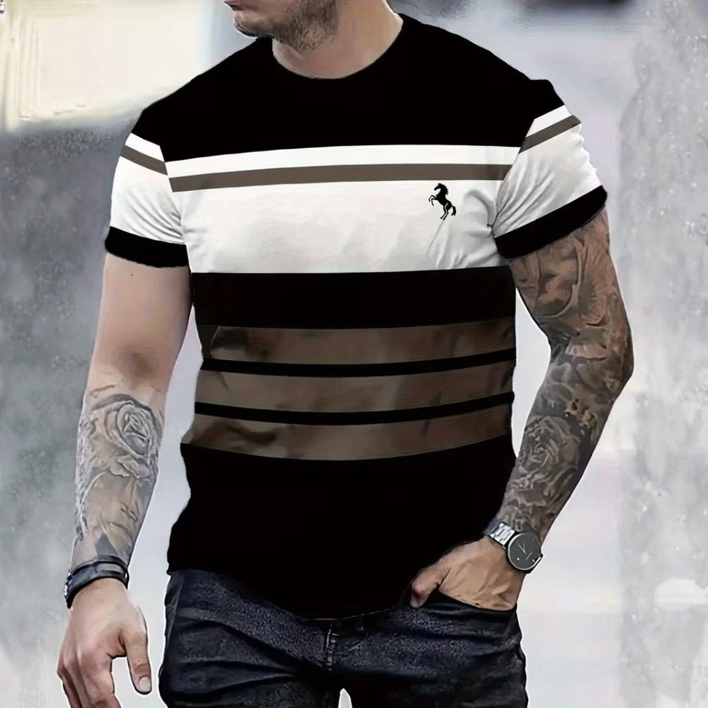 Casual Lightweight Outdoor Vacation T shirt For Men