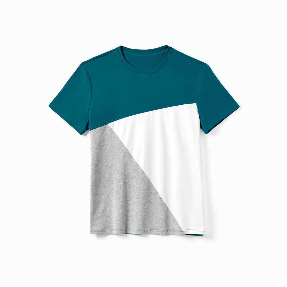 Floral Print And Geometric Design Family Outfits Set-Vacay Outfit