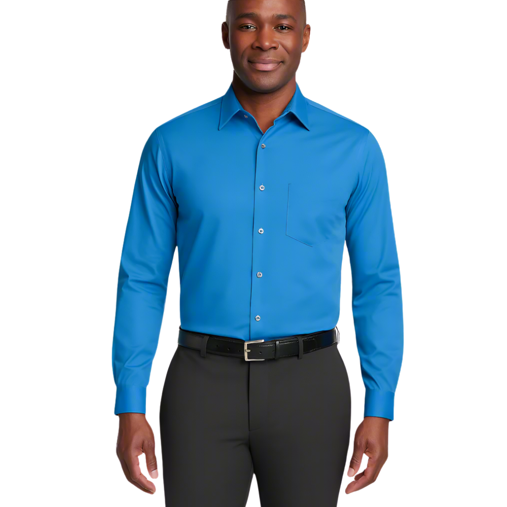 Modern Slim Fit Stretch Shirt For Men
