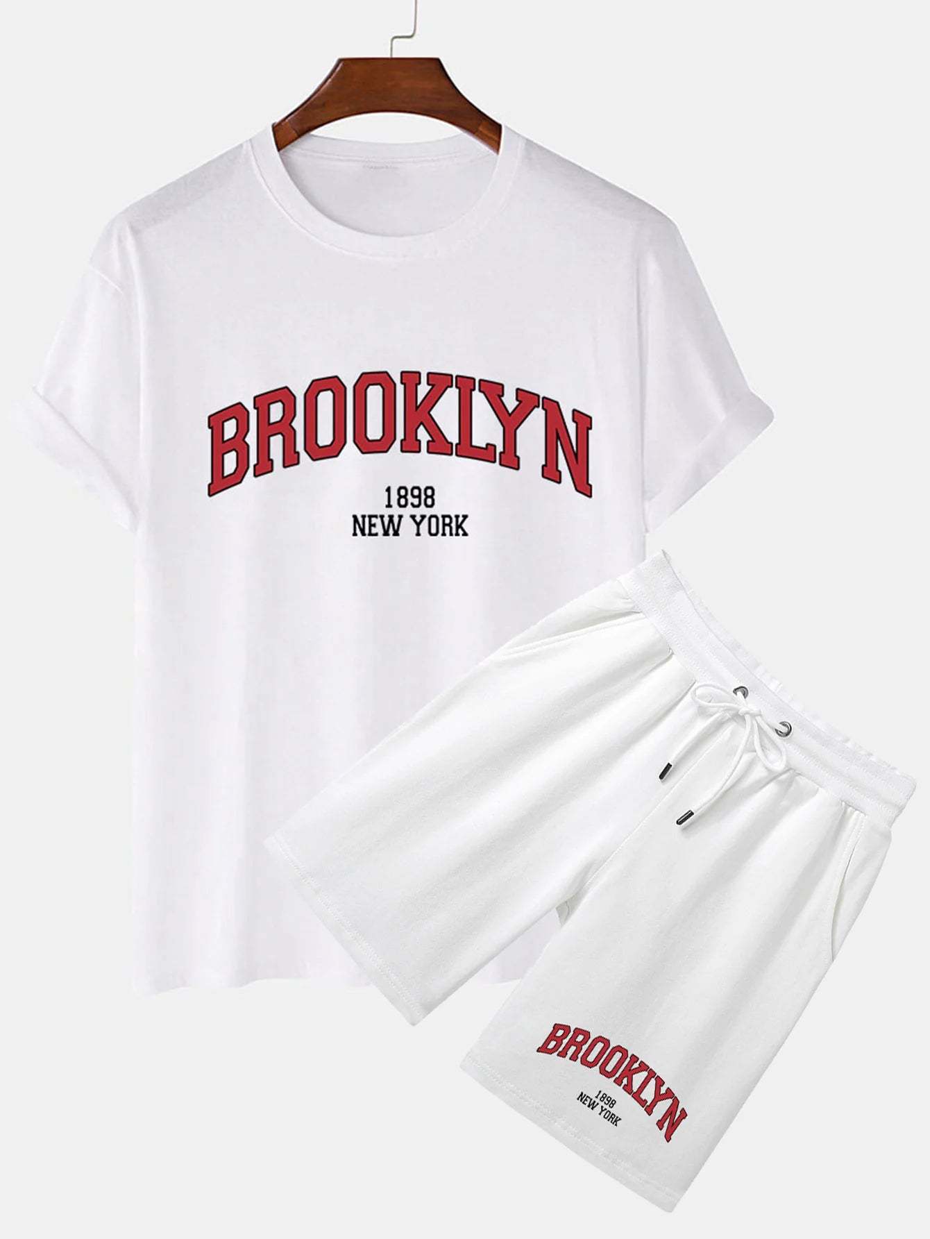 Brooklyn Print T-Shirt & Short-Vacay Outfit