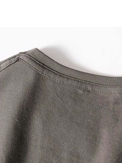 Basic Cotton T-Shirt-Vacay Outfit