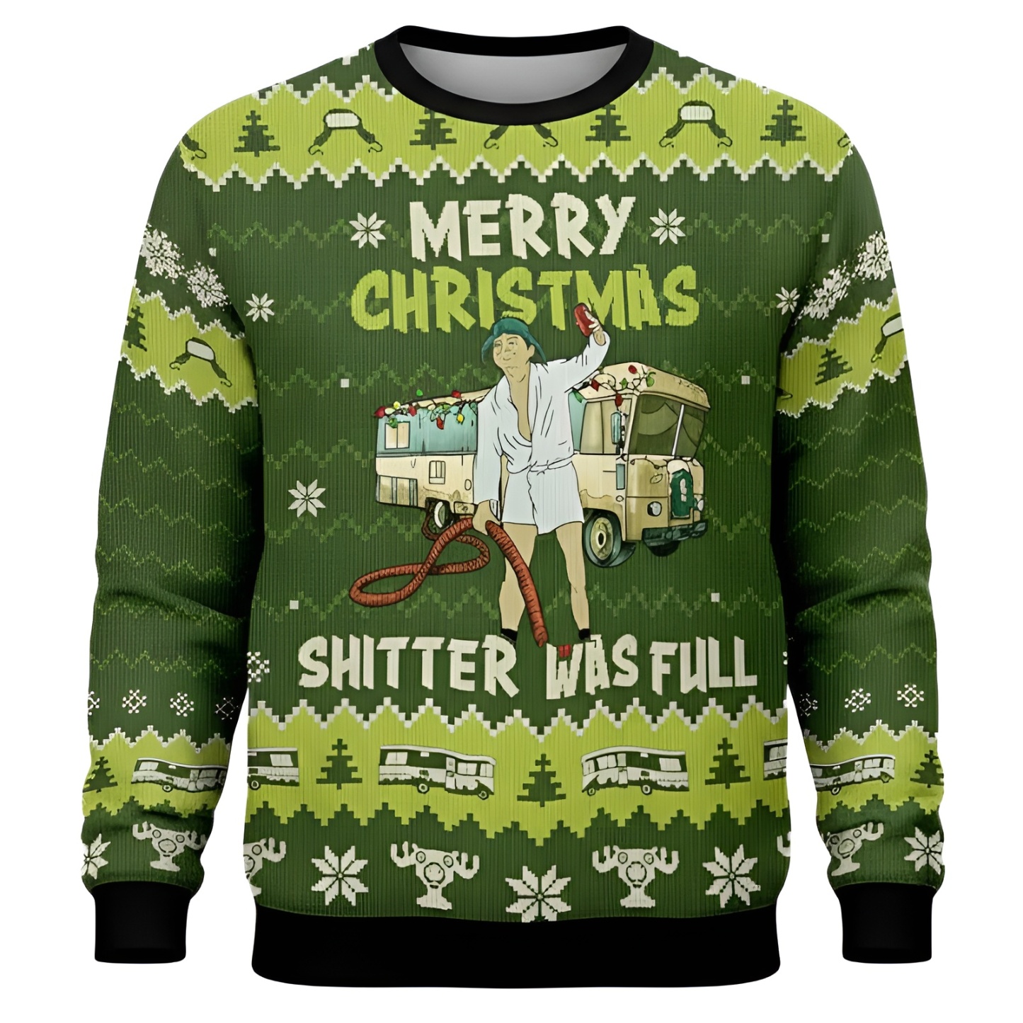 Classic Holiday Unisex Graphic Ugly Sweater