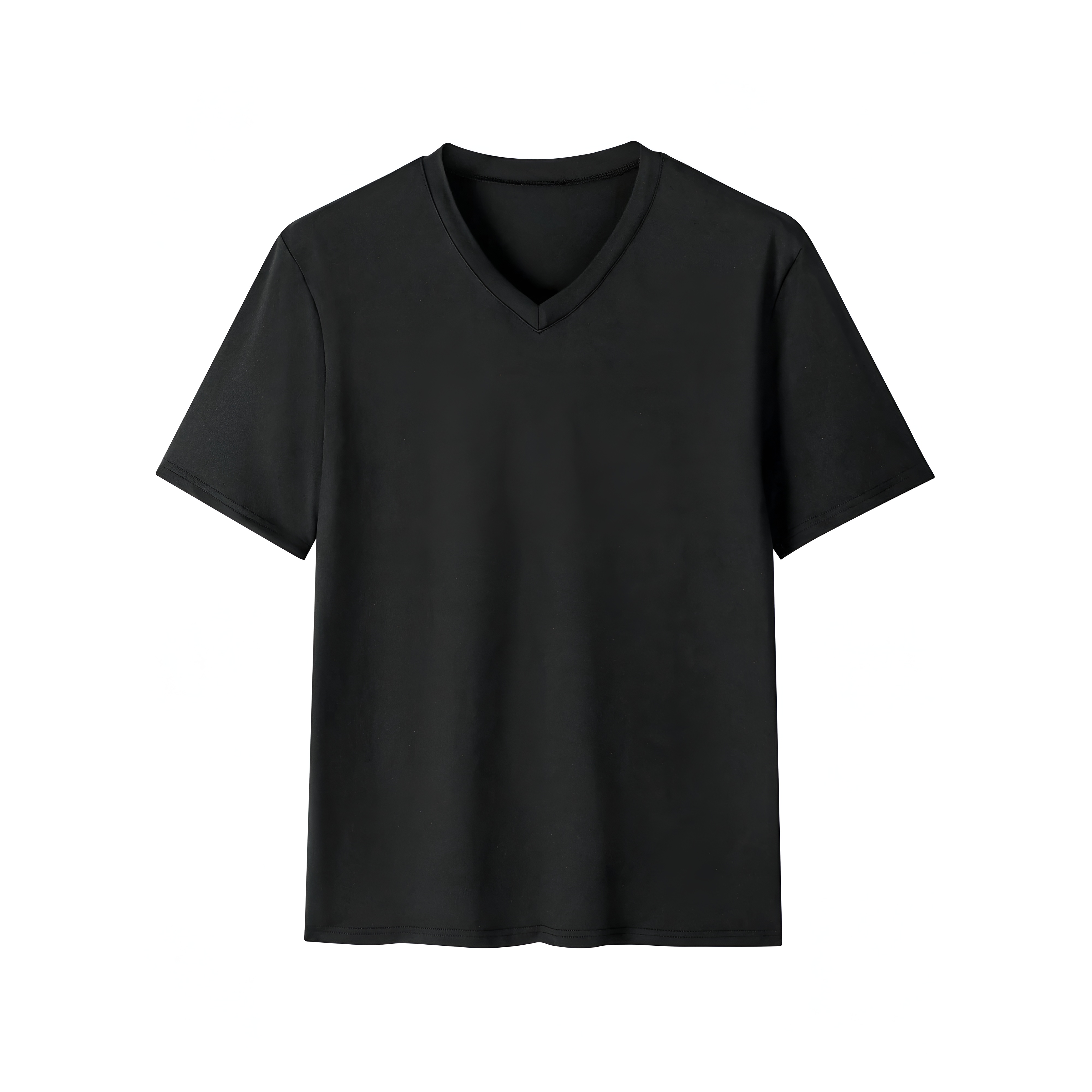 Solid Color Loose Short Sleeve T Shirt For Men