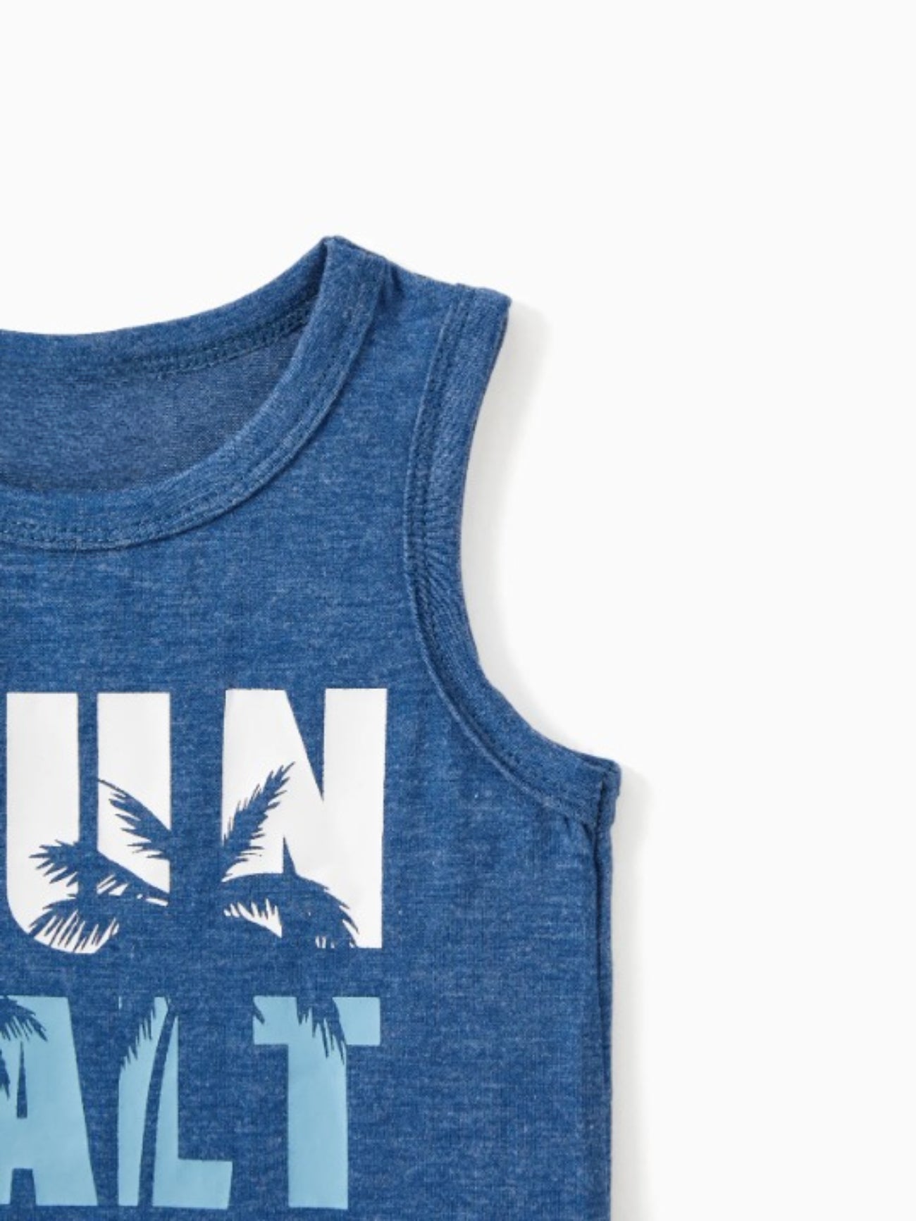 Sun Salt Sand Summer Collection Of Tanks And Dress Family Matching Set-Vacay Outfit