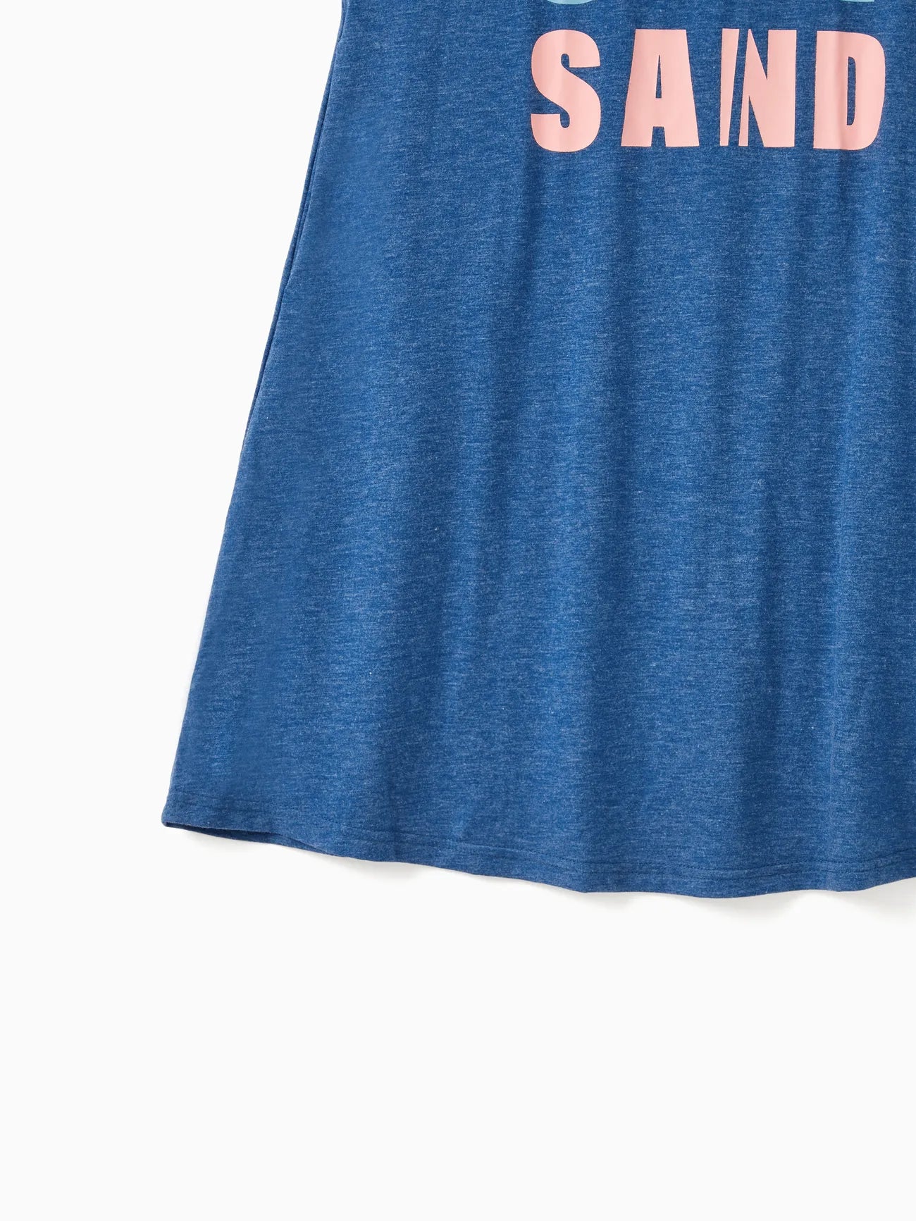 Sun Salt Sand Summer Collection Of Tanks And Dress Family Matching Set-Vacay Outfit