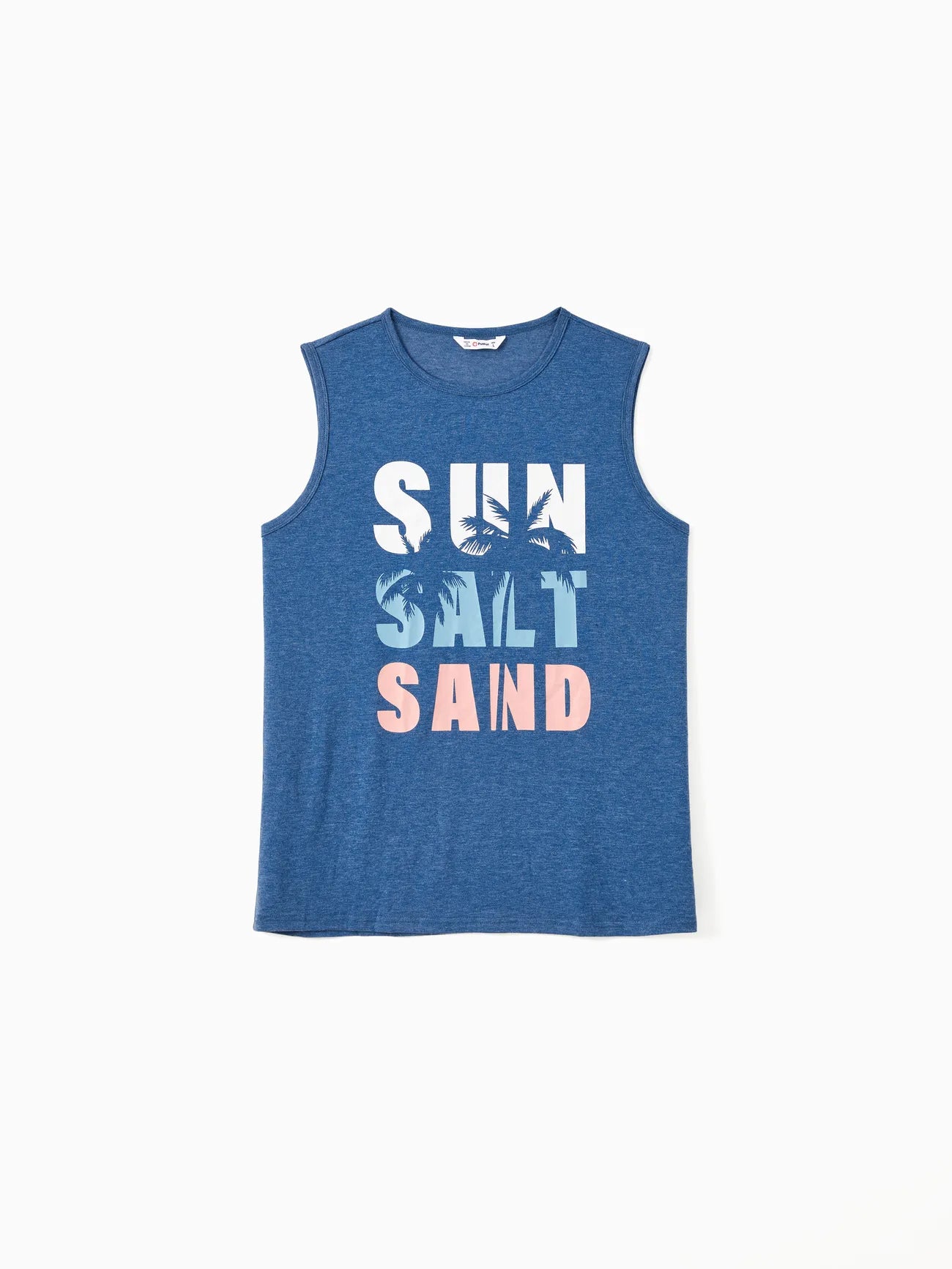 Sun Salt Sand Summer Collection Of Tanks And Dress Family Matching Set-Vacay Outfit