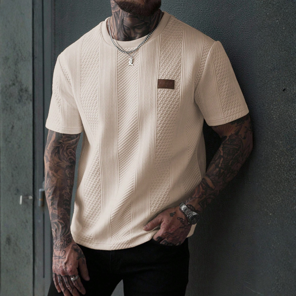 Everyday Casual Short Sleeve T Shirt For Men