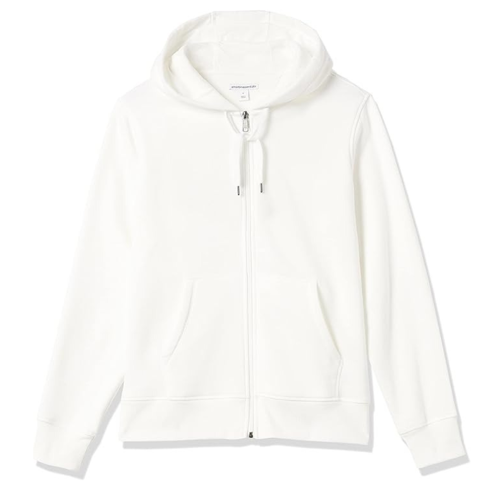 Essentials Zip Up Fleece Hoodie For Men