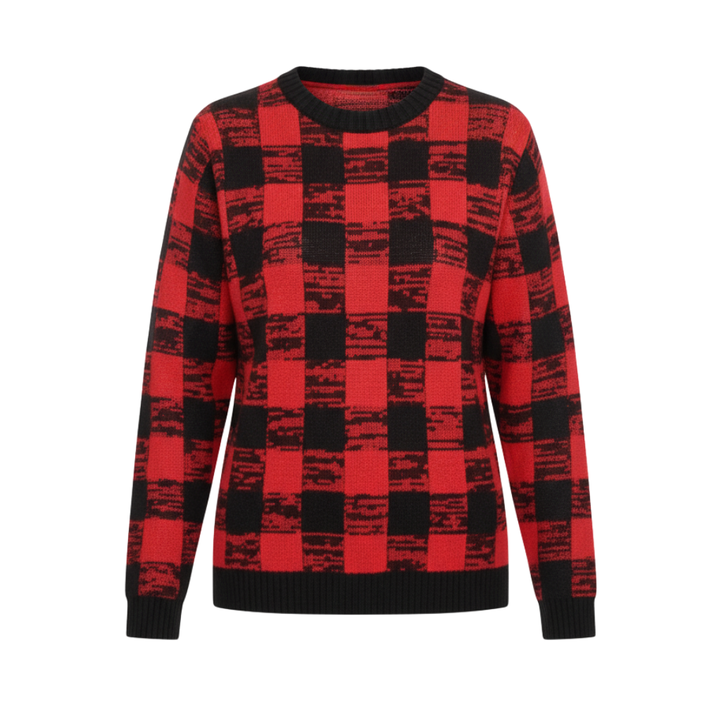 Ugly Christmas Sweater For Women With Festive Winter Design