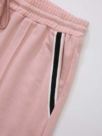 Midnight Athletic T Shirt And Shorts Set-Vacay Outfit