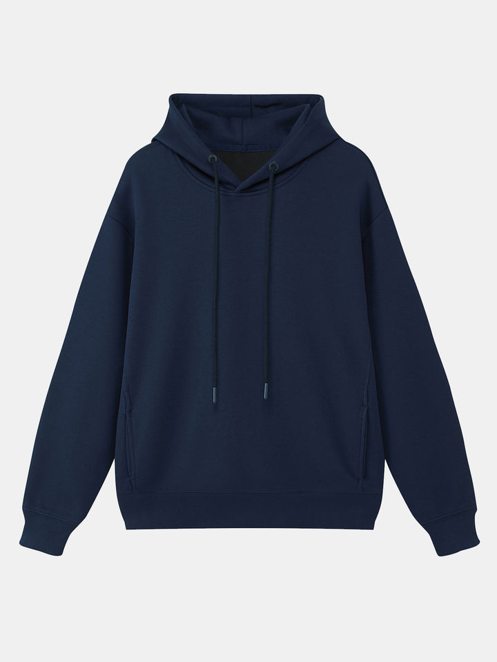 Basic Heavyweight Cotton Oversize Hoodie-Vacay Outfit