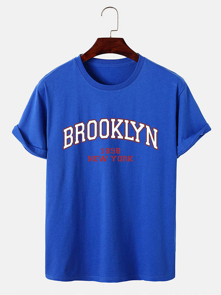Brooklyn Print T-Shirt-Vacay Outfit