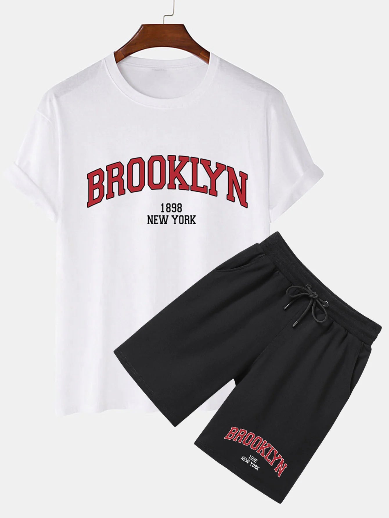 Brooklyn Print T-Shirt & Short-Vacay Outfit