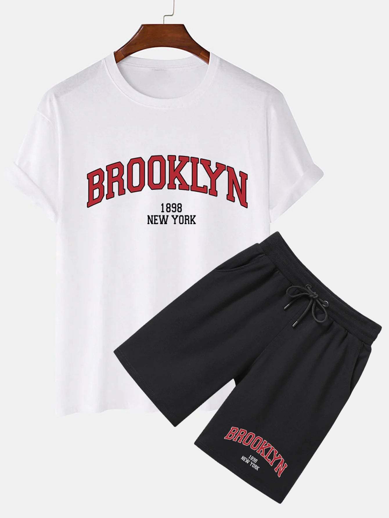 Brooklyn Print T-Shirt & Short-Vacay Outfit