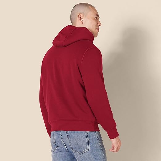 Mens Hoodies Sherpa Lined Pullover