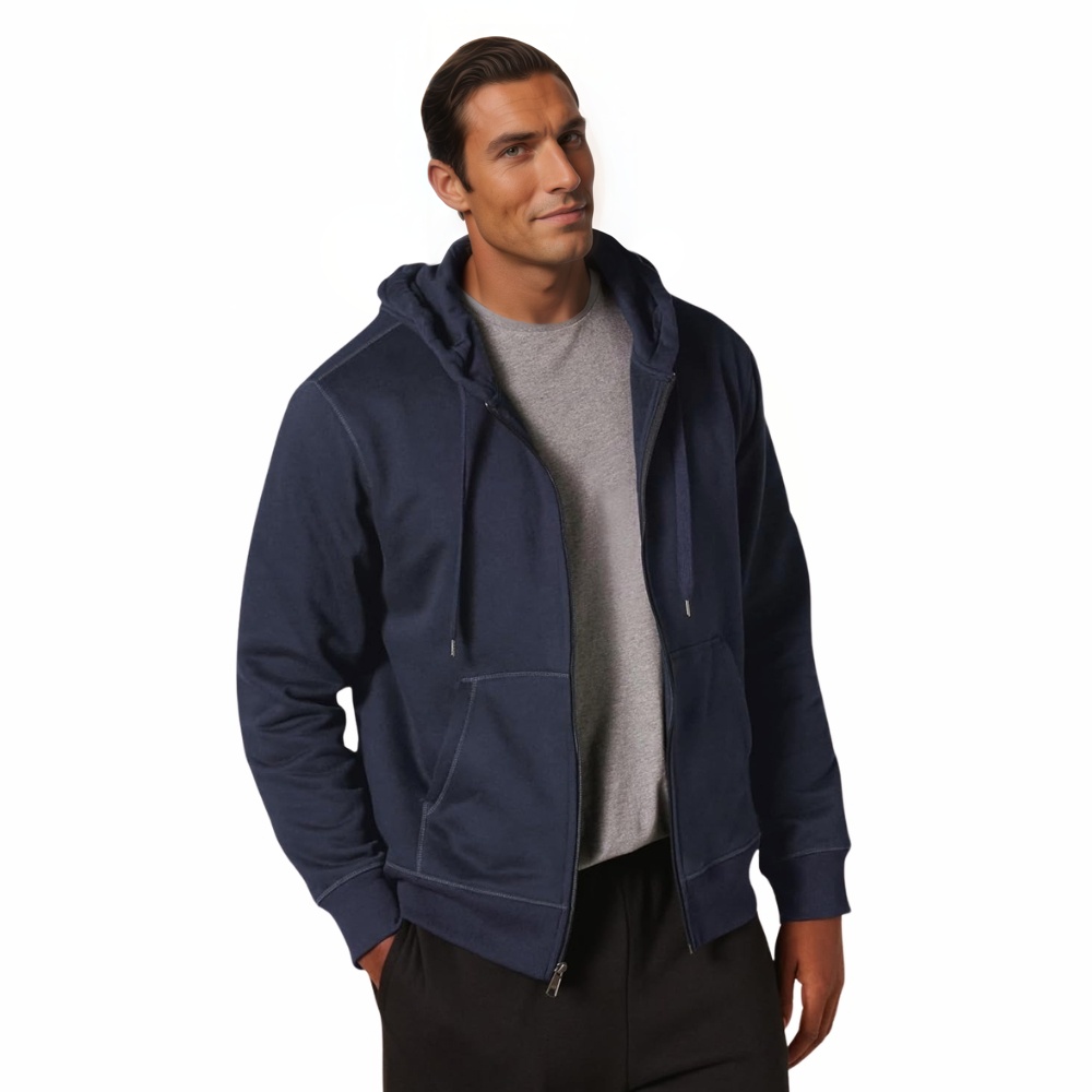 Men's Full-Zip Fleece Hoodie