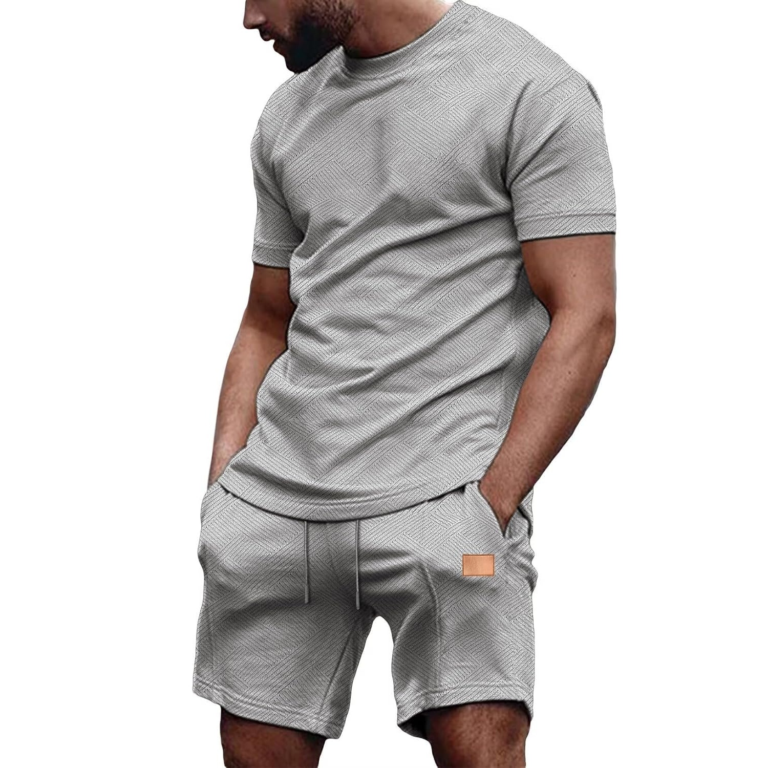 Summer Beach Short Sleeve Shirt And Short Sets For Men