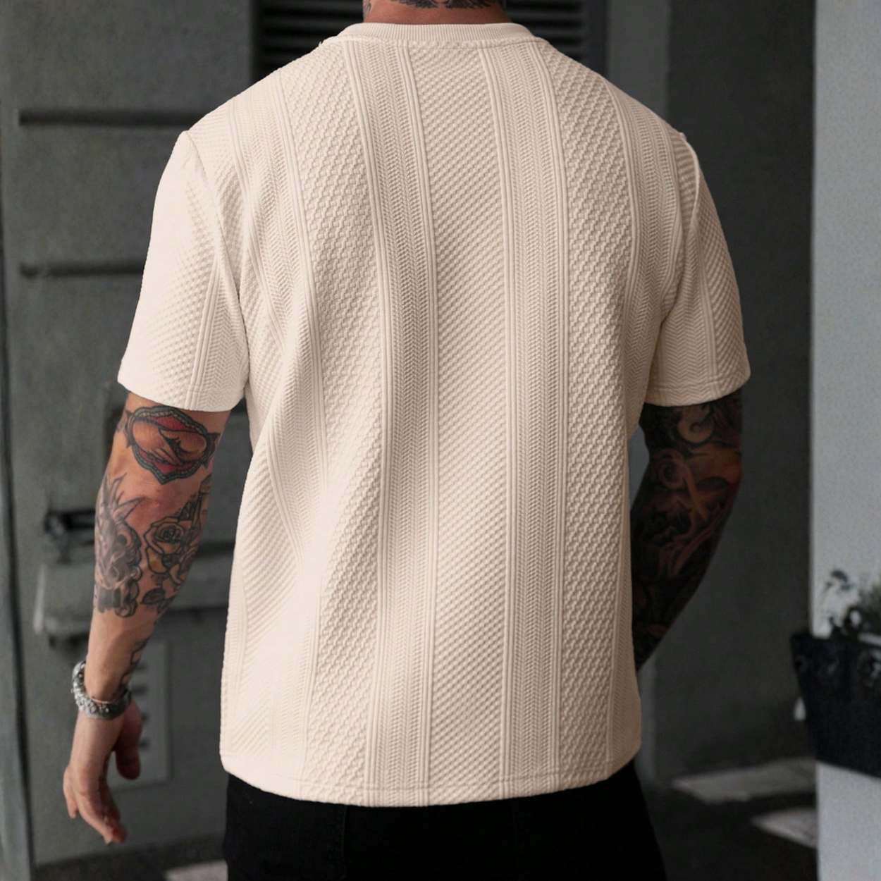 Everyday Casual Short Sleeve T Shirt For Men