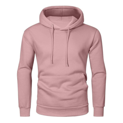 Casual Cotton Long Sleeves Hoodie For Men