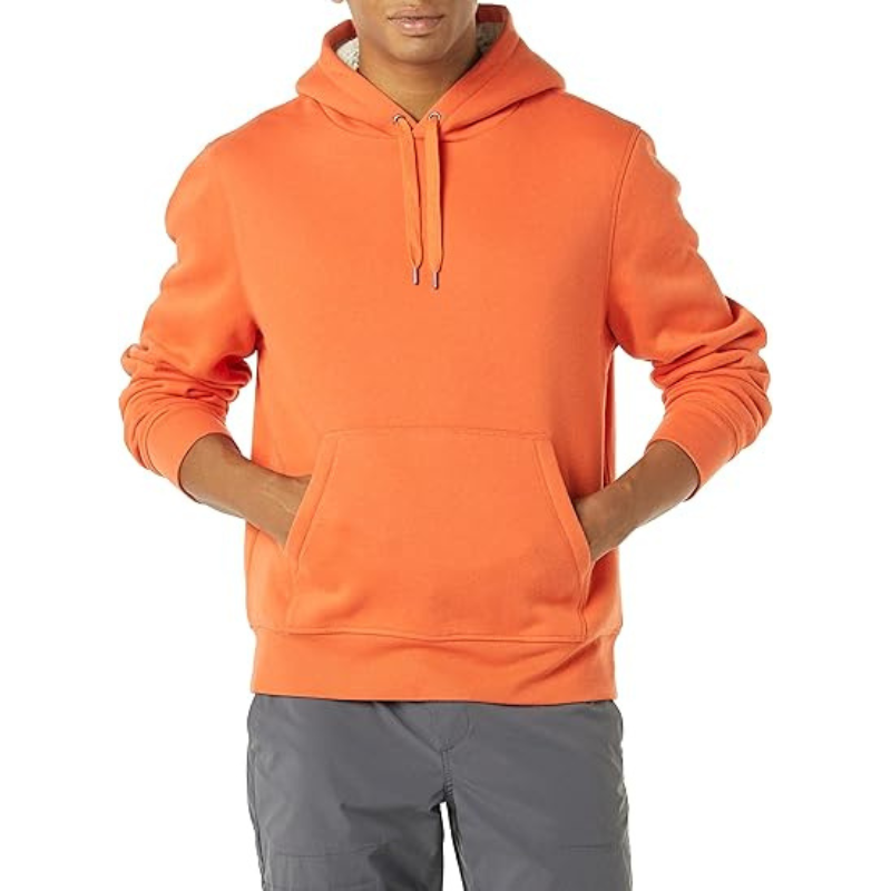 Mens Hoodies Sherpa Lined Pullover