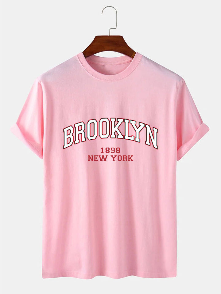 Brooklyn Print T-Shirt-Vacay Outfit