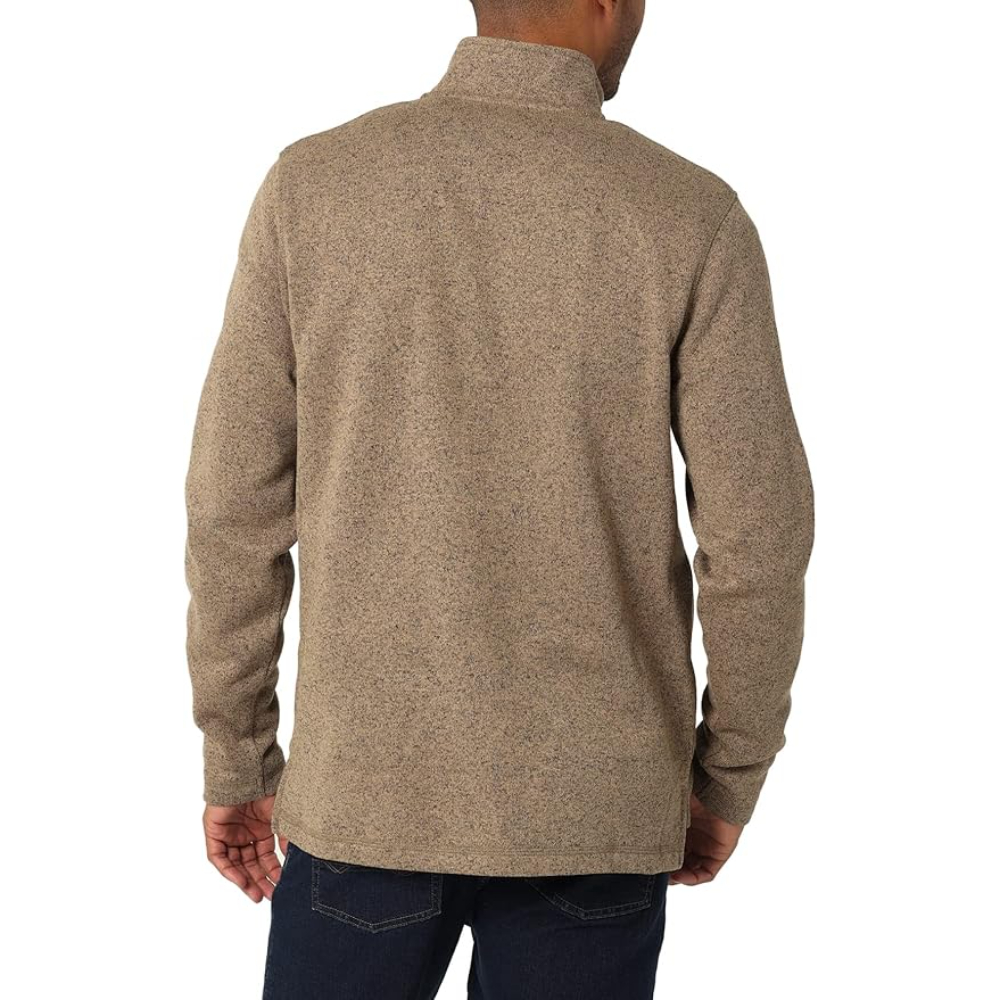 Long Sleeve Quarter Zip Fleece Pullover