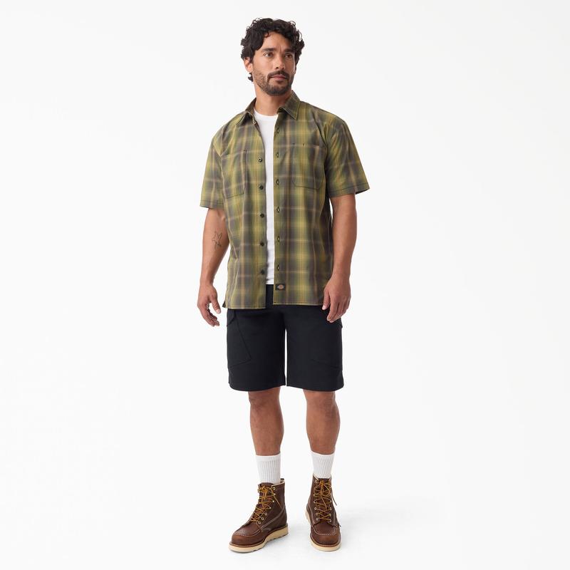  Regular Fit Classic Plaid Lightweight Shirt For Men
