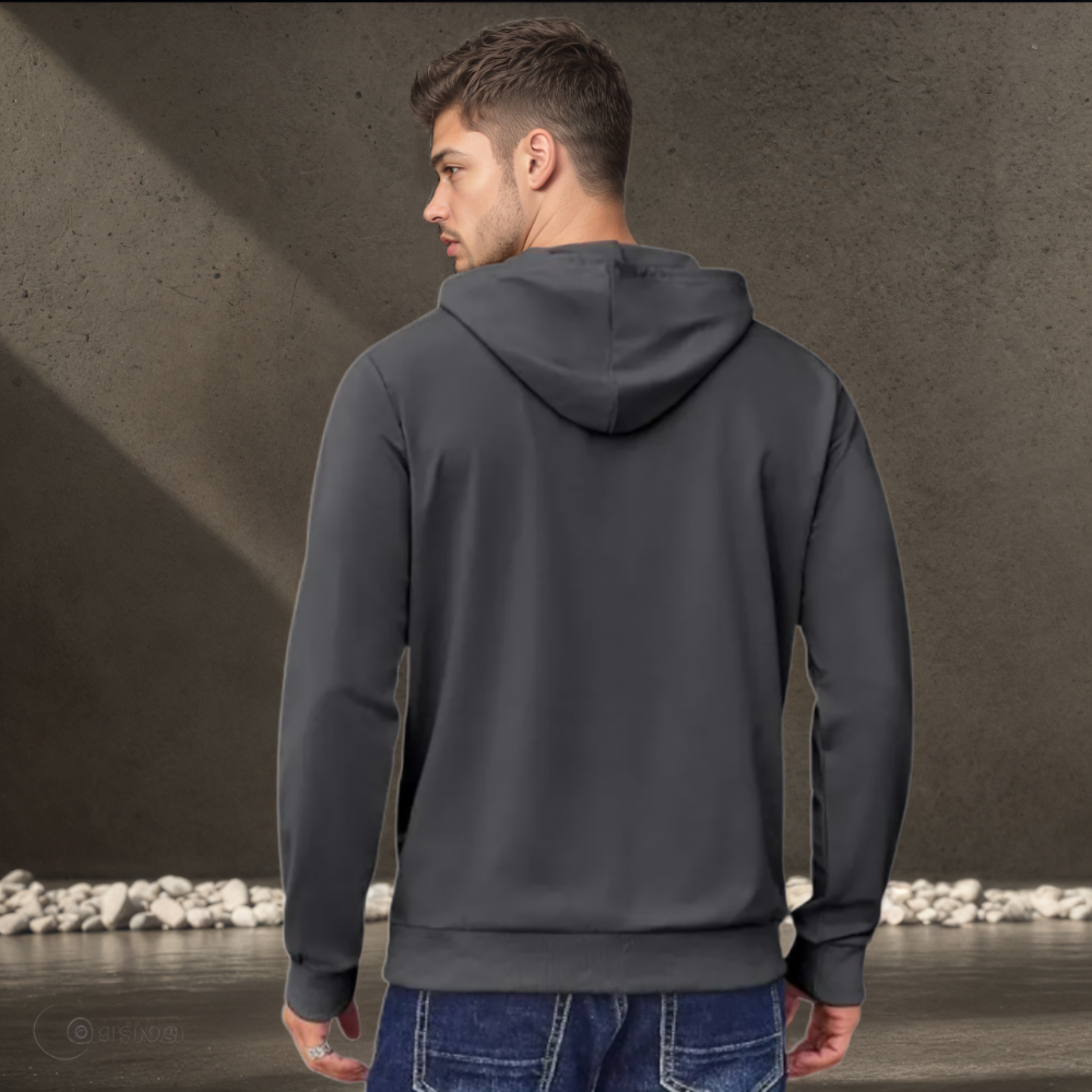 Drawstring Gym Hooded With Kangaroo Pocket