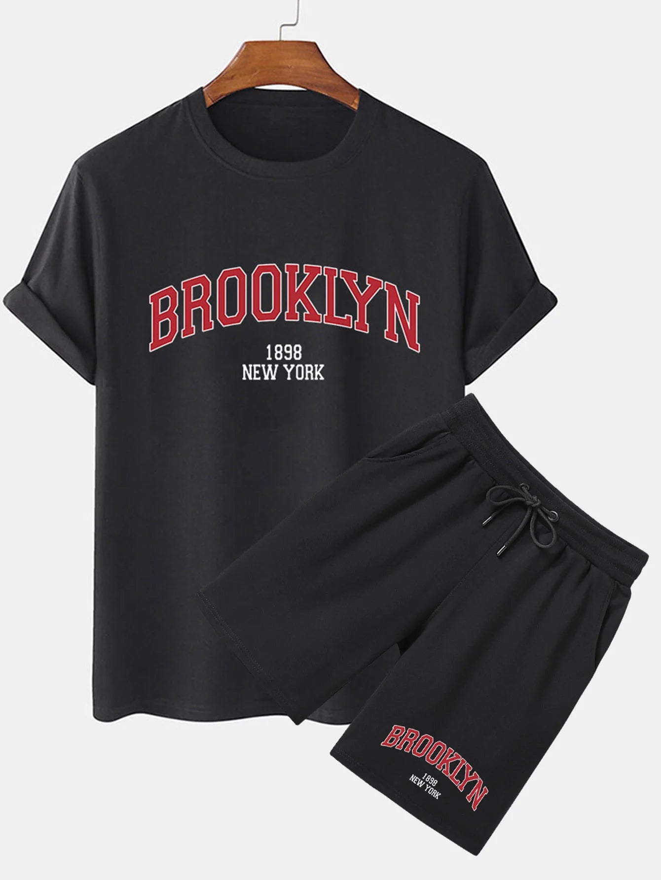 Brooklyn Print T-Shirt & Short-Vacay Outfit