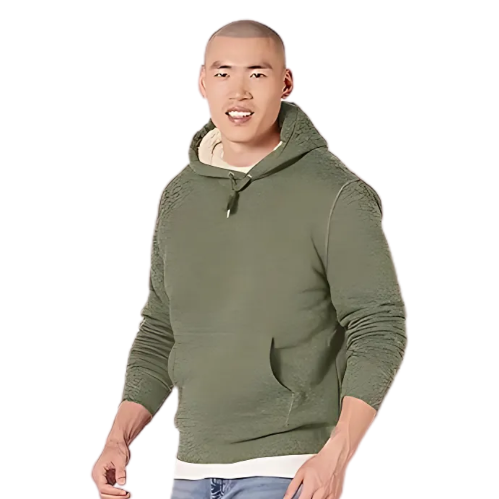 Men’s Sherpa-Lined Pullover Hoodie